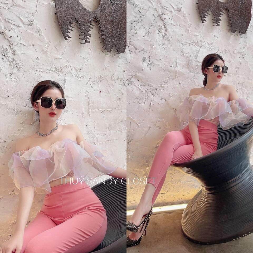 ÁO TRỄ VAI BÈO CÚP ÁO VOAN KIẾNG FORM 50KG(U)