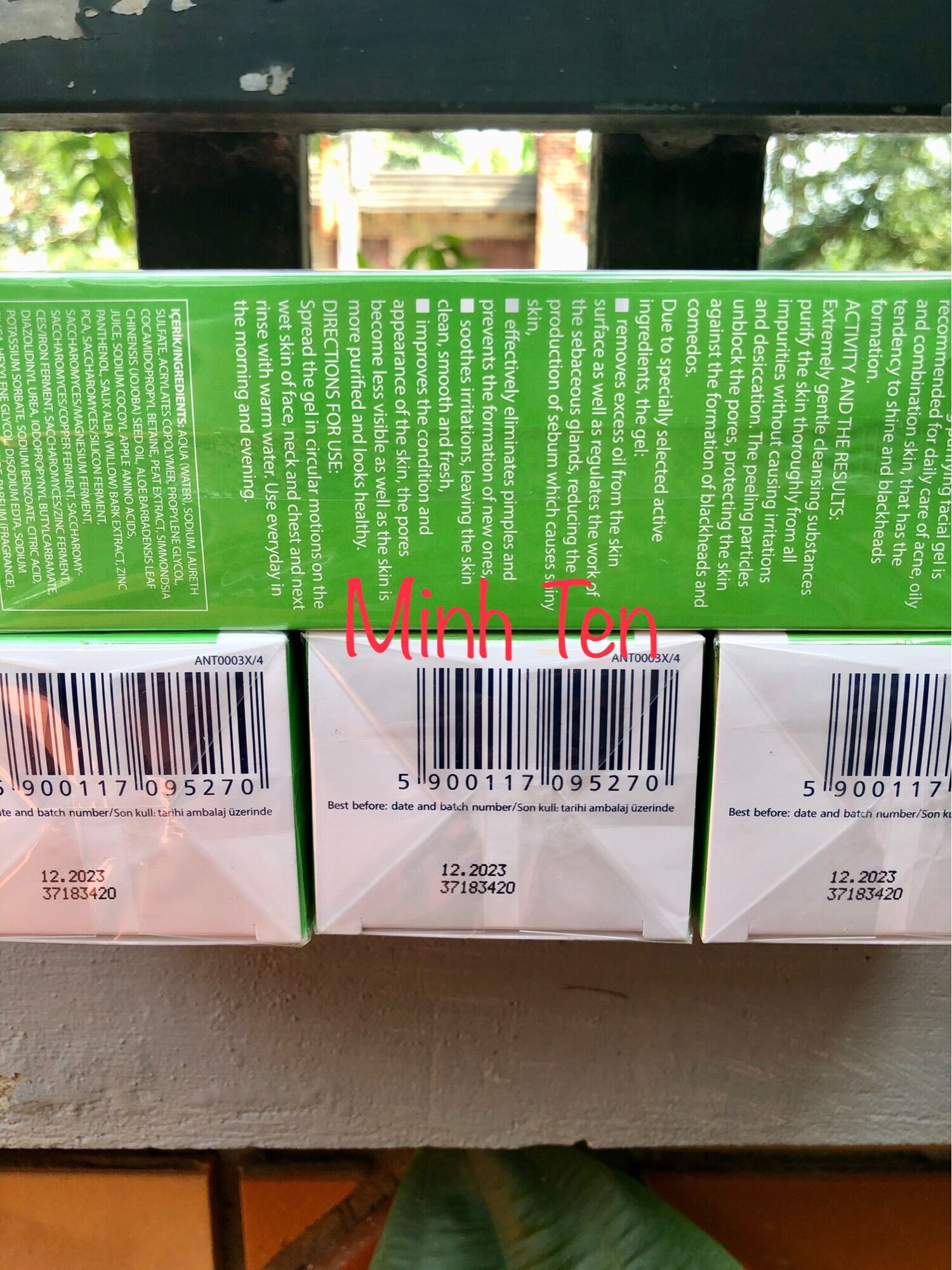 Sữa rửa mặt Dermacos cho da dầu, da mụn, da hỗn hợp