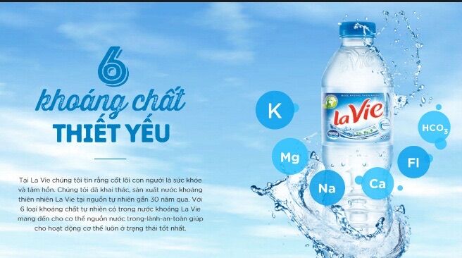 1 thùng nước LAvie 1,5 L 12 chai