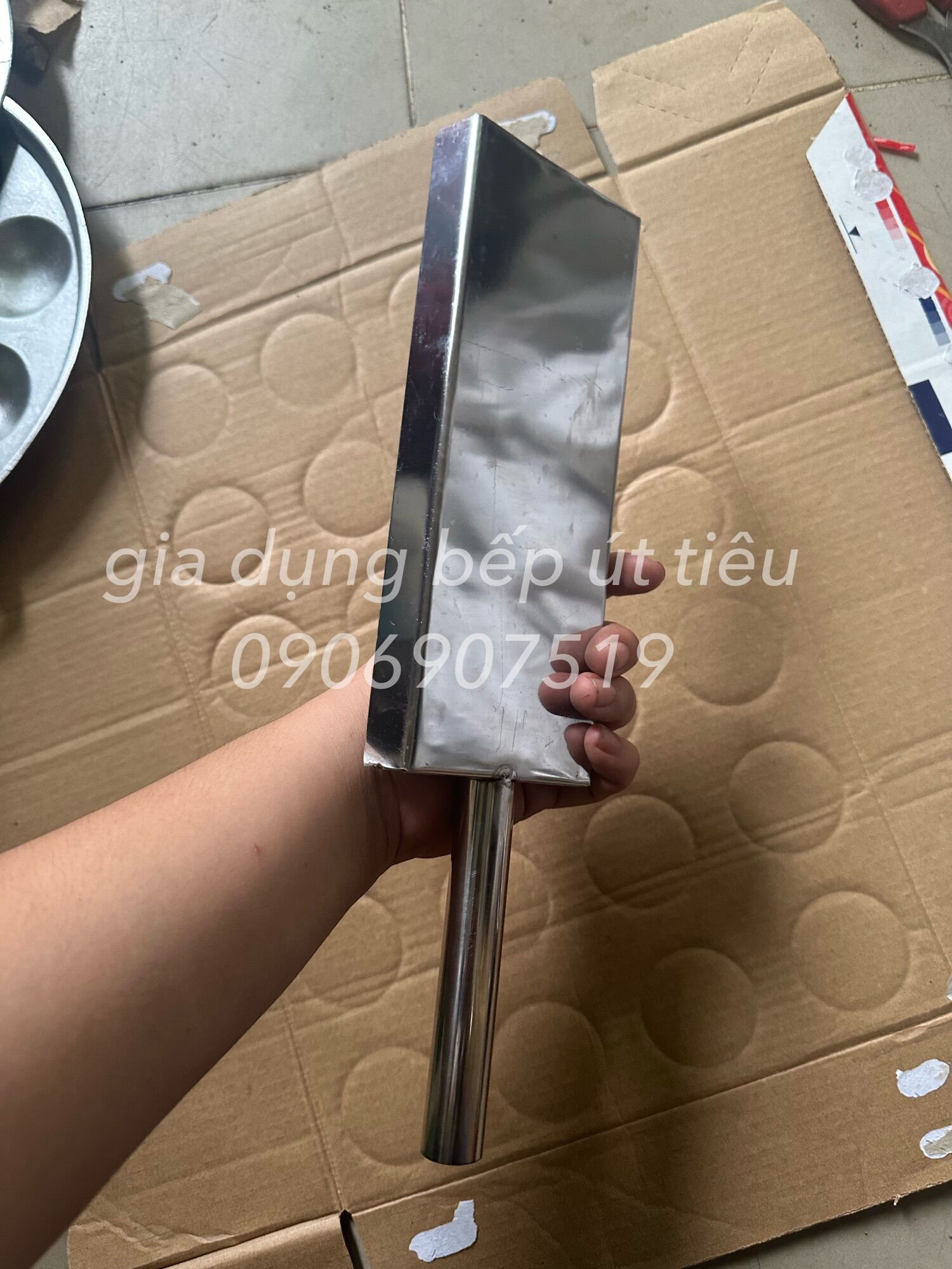Khuôn bánh chuối chiên inox