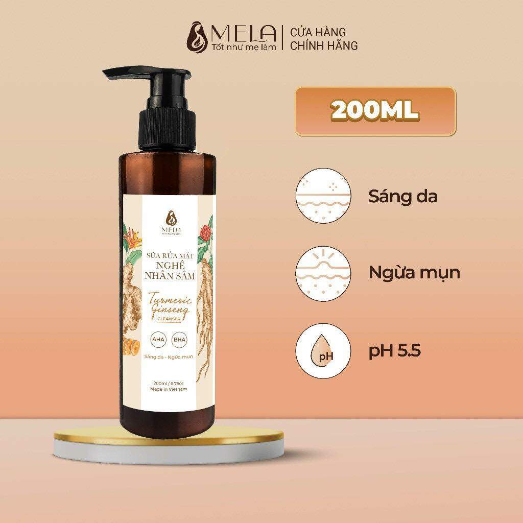 sữa rửa mặt nghệ nhân sâm