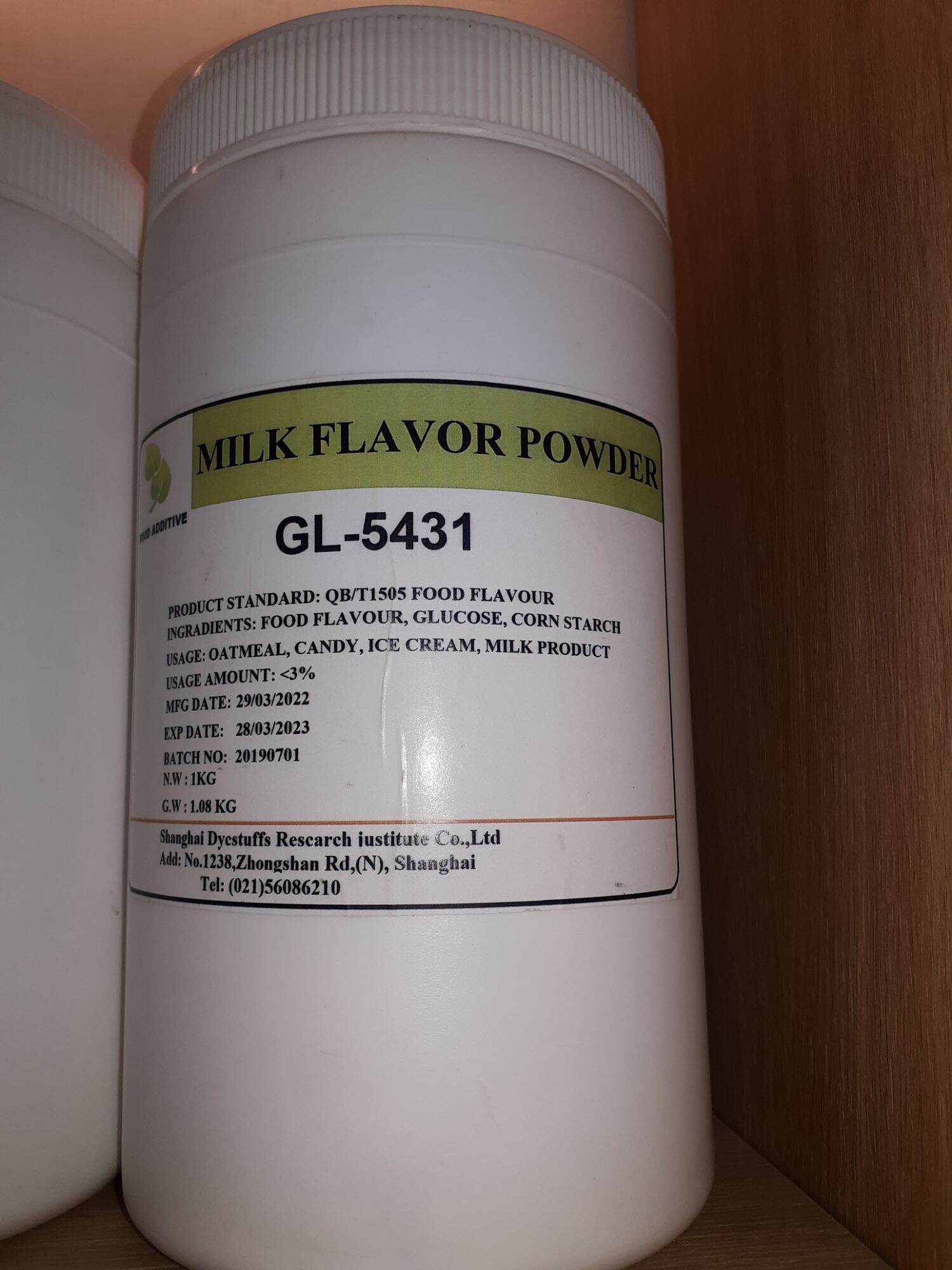 Bột hương sữa gl-5431 hộp 1kg