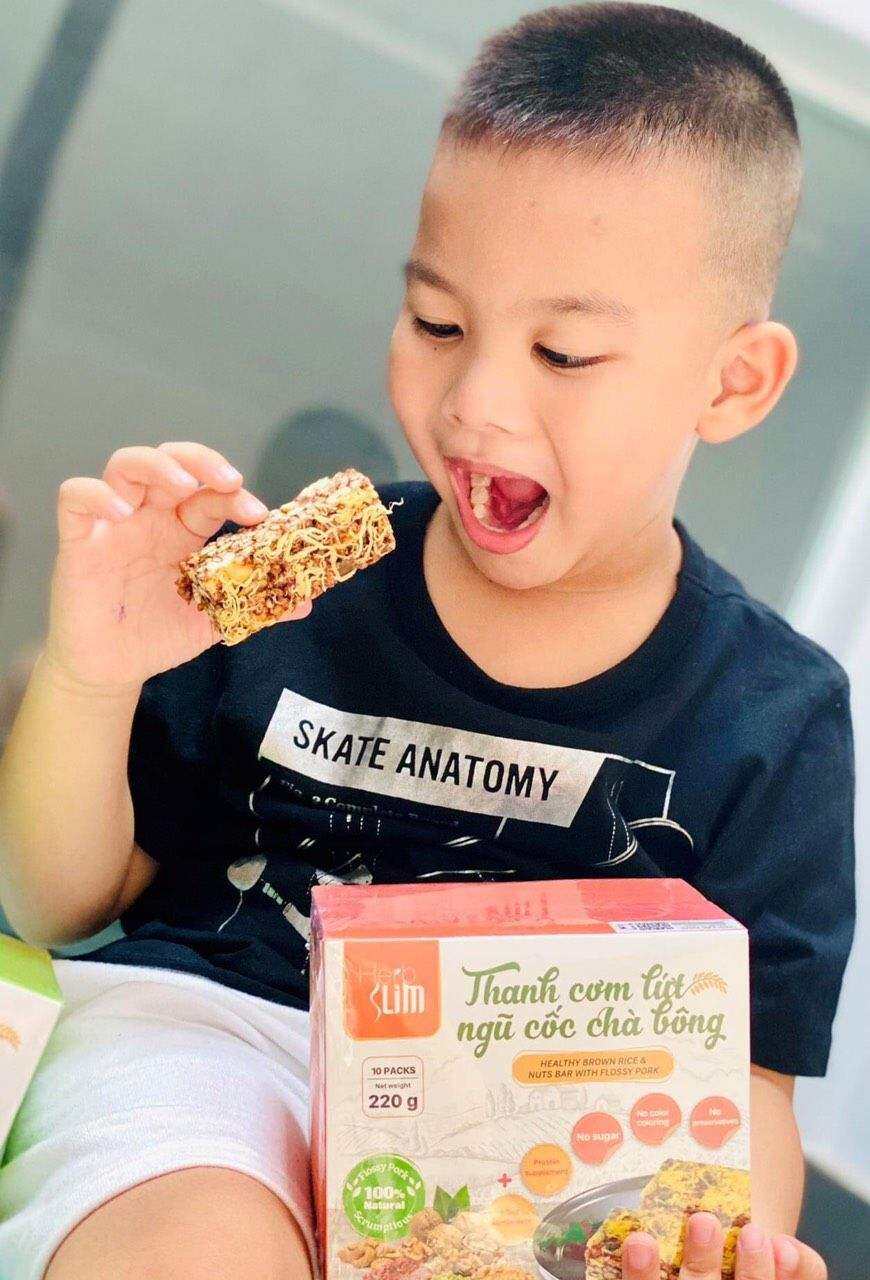 Thanh cơm gạo lứt ngũ cốc (rong biển) 10gói net 220g