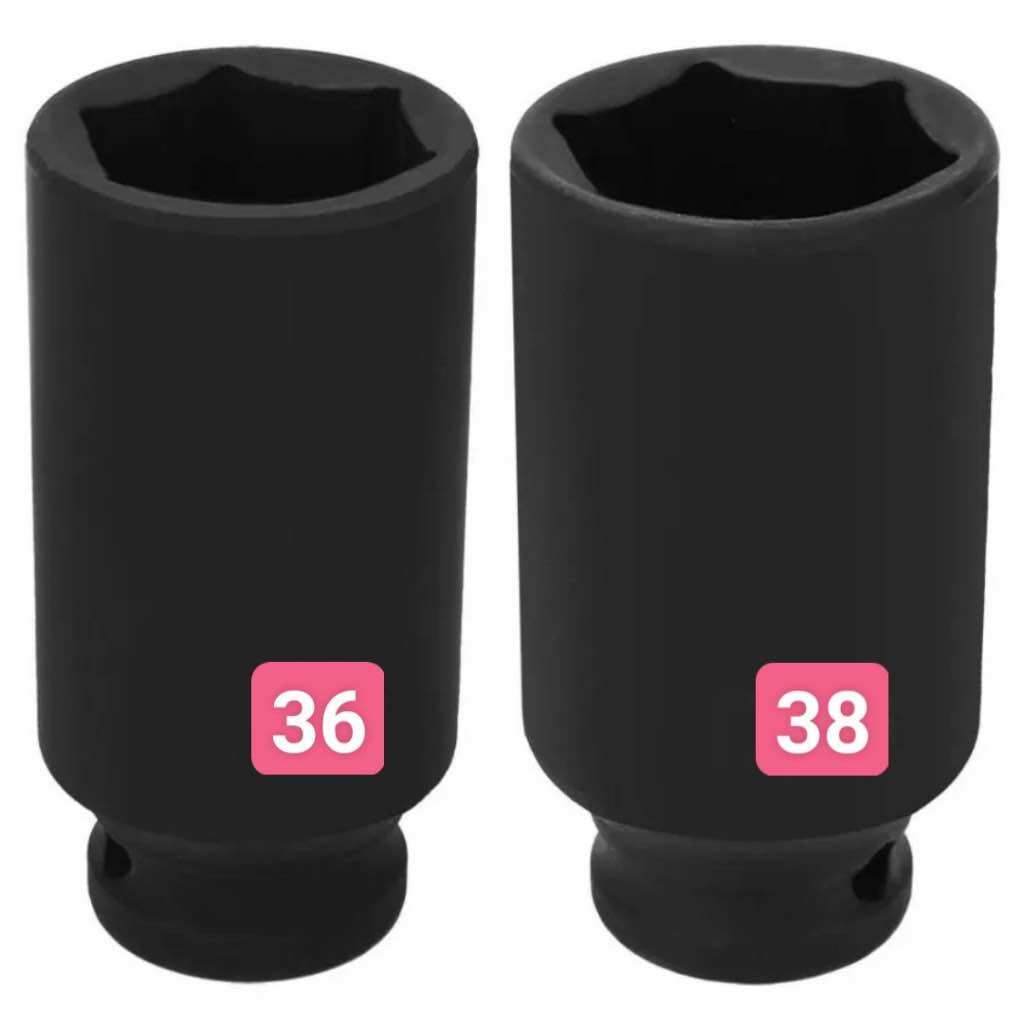  Đầu Tuýp Khẩu Sâu Lòng Mở Lồng Máy Giặt Sezi 36-38 Dài 7,8cm Chân 1 2 