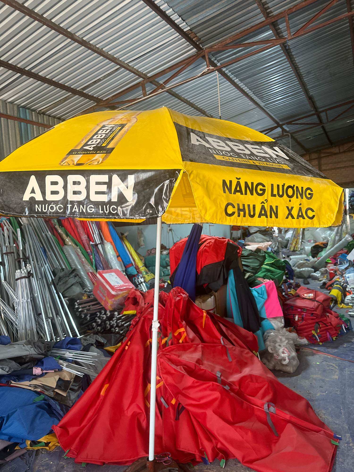 [HCM]Dù qc nhiều mẫu đường Kính 2m2( không chân đế)