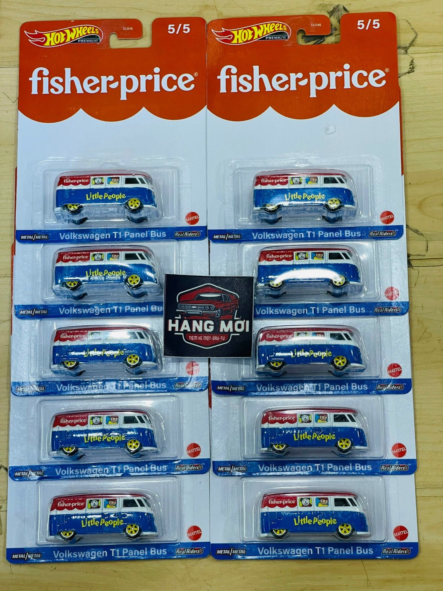 Hobby Store xe mô hình Hot Wheels Premium Volkswagen T1 Panel Bus