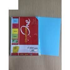 Bìa Màu A4 One 160gsm 100 Tờ/ram