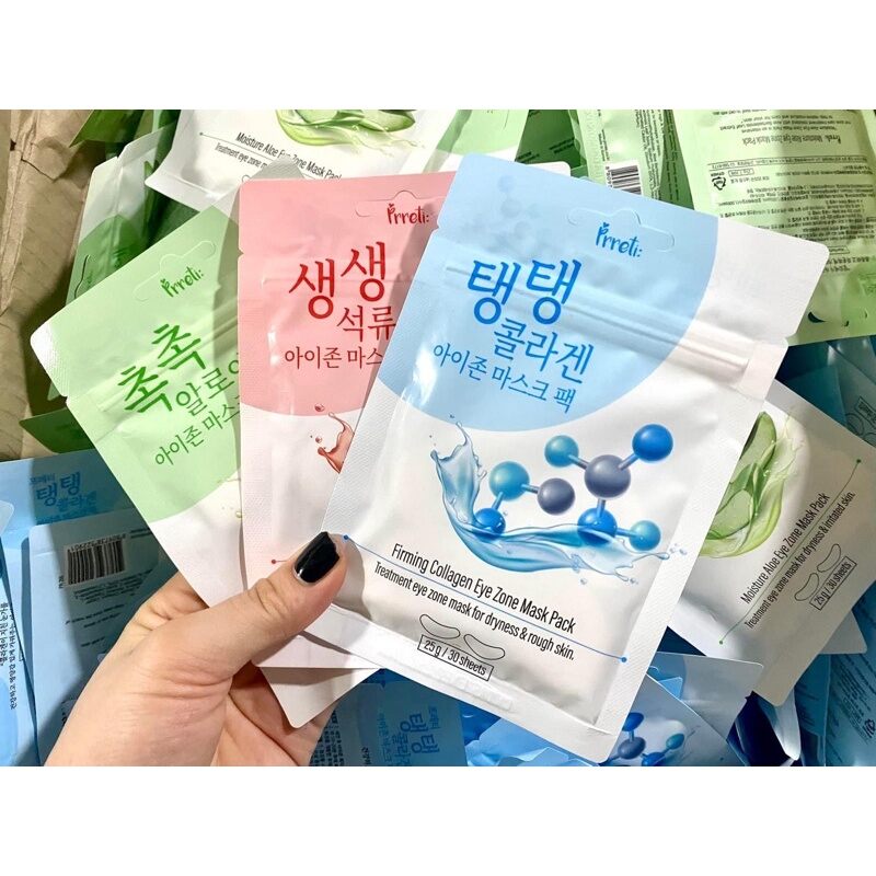 Mặt nạ mắt Prreti 1 túi zip 30 miếng nội địa Hàn.