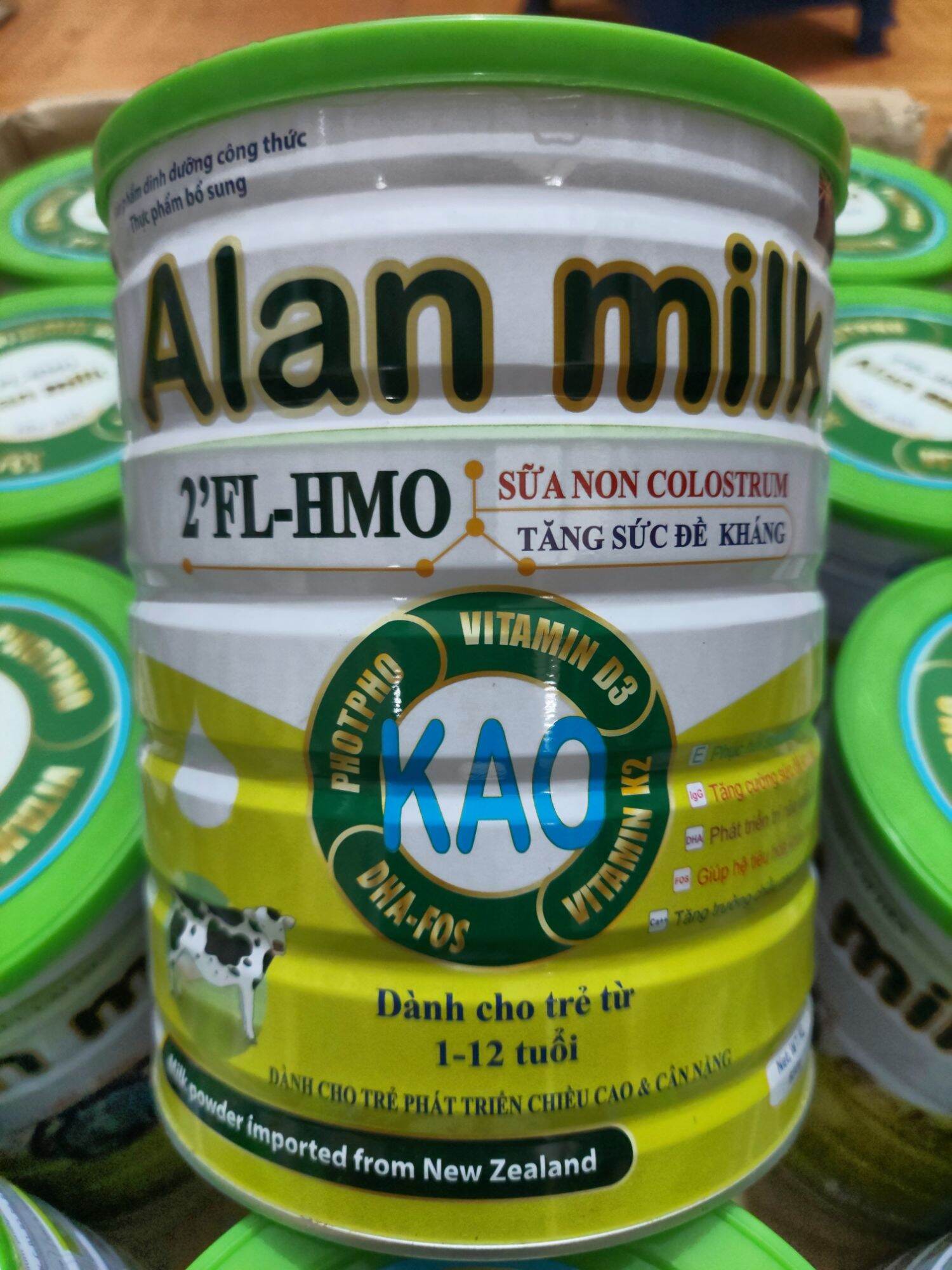 SỮA TIỂU ĐƯỜNG ALAN MILK GLUCERNA 850G - MixASale