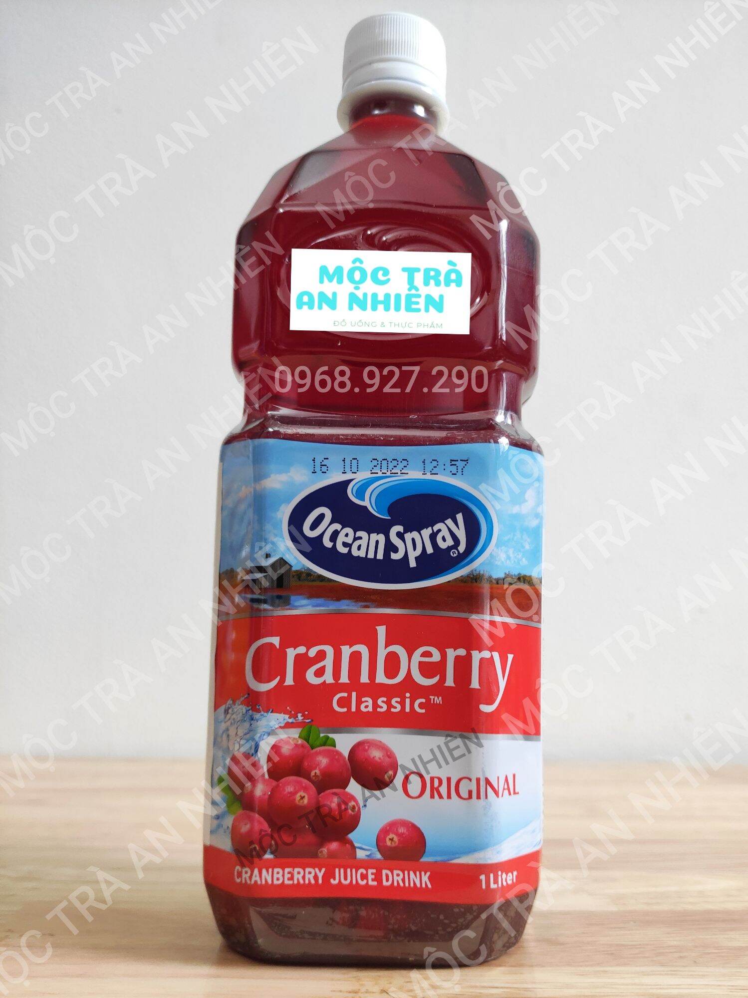 Xi Rô Nam Việt Quất Siro Cranberry Syrup chai 1 lít