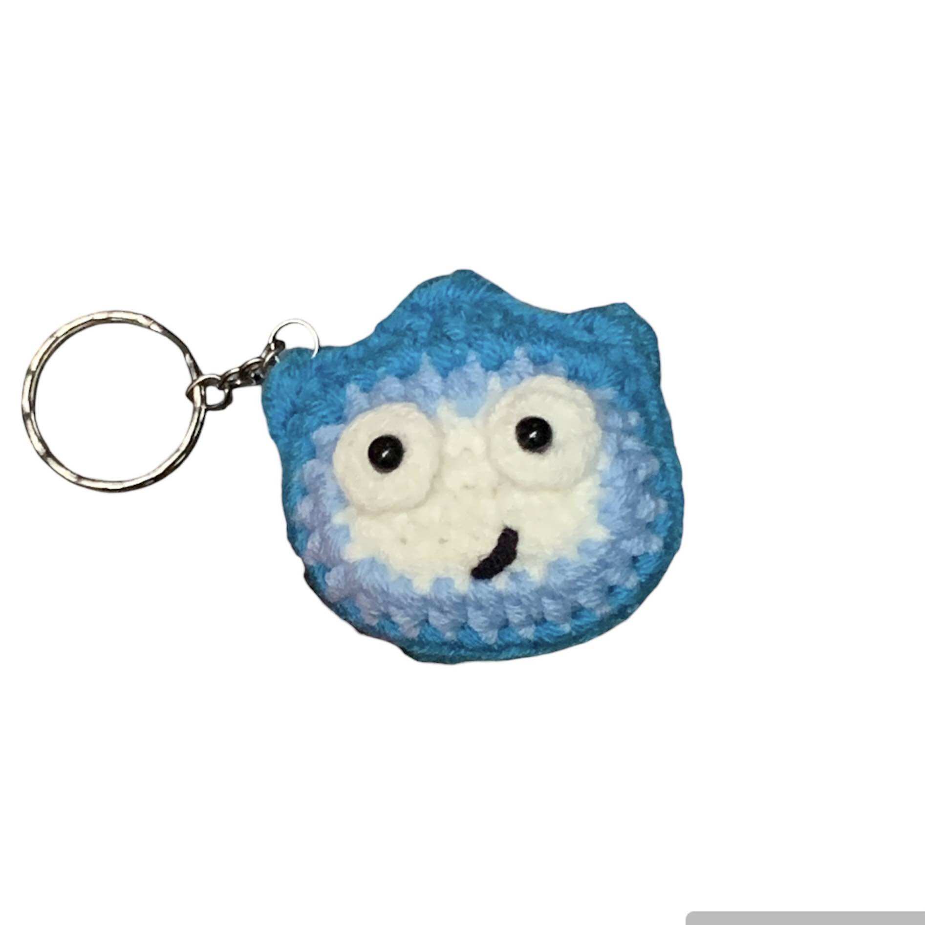 Móc khoá quỷ lửa Calcifer bằng len dễ thươnggggg