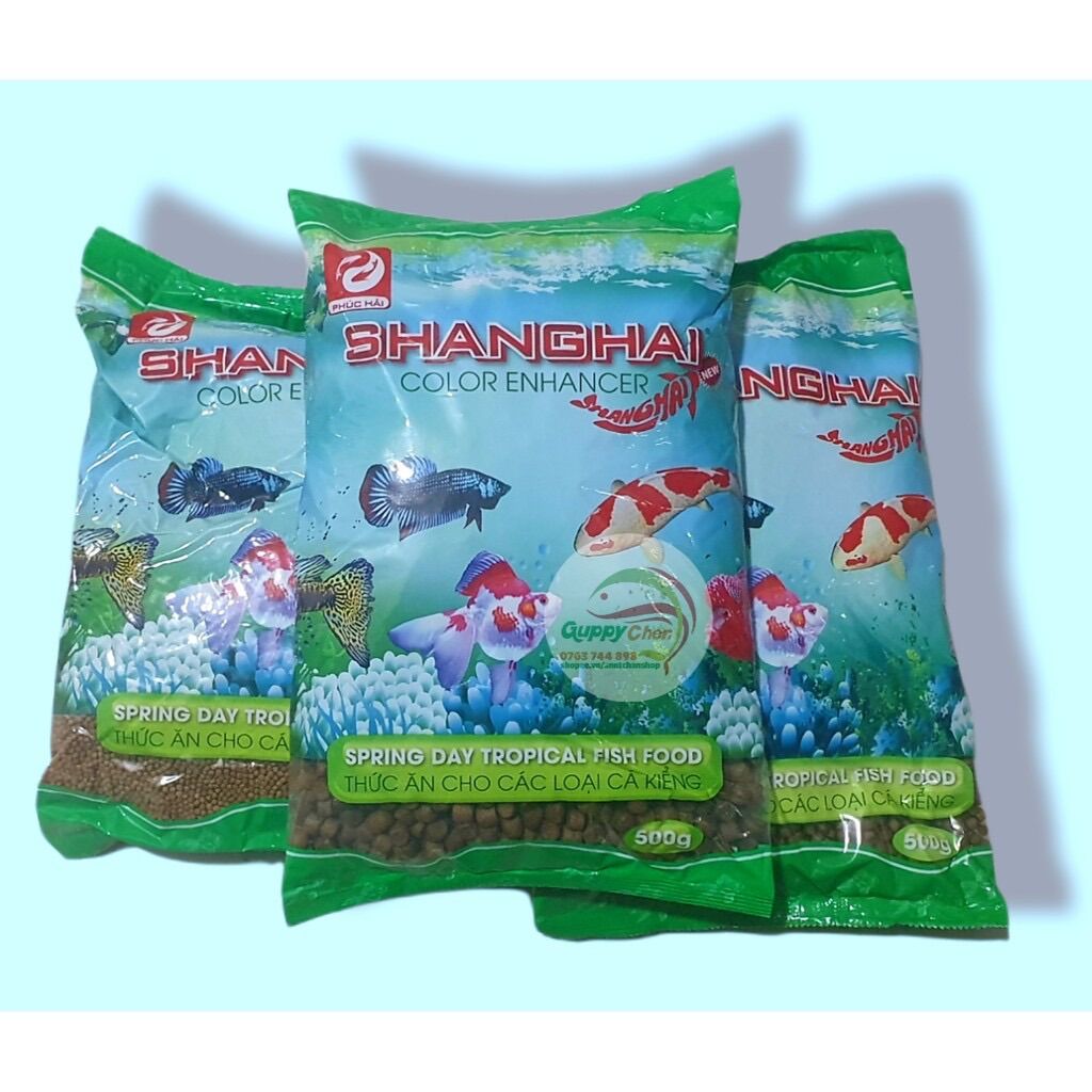 100gr thức ăn cho cá shanghai