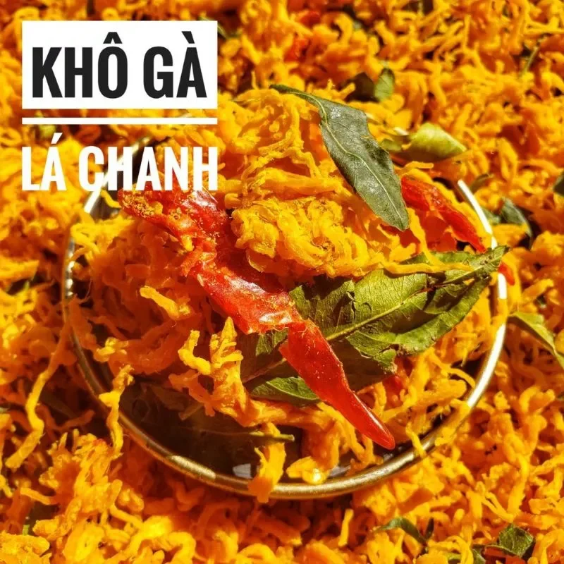 500gr khô gà lá chanh hiệu mof
