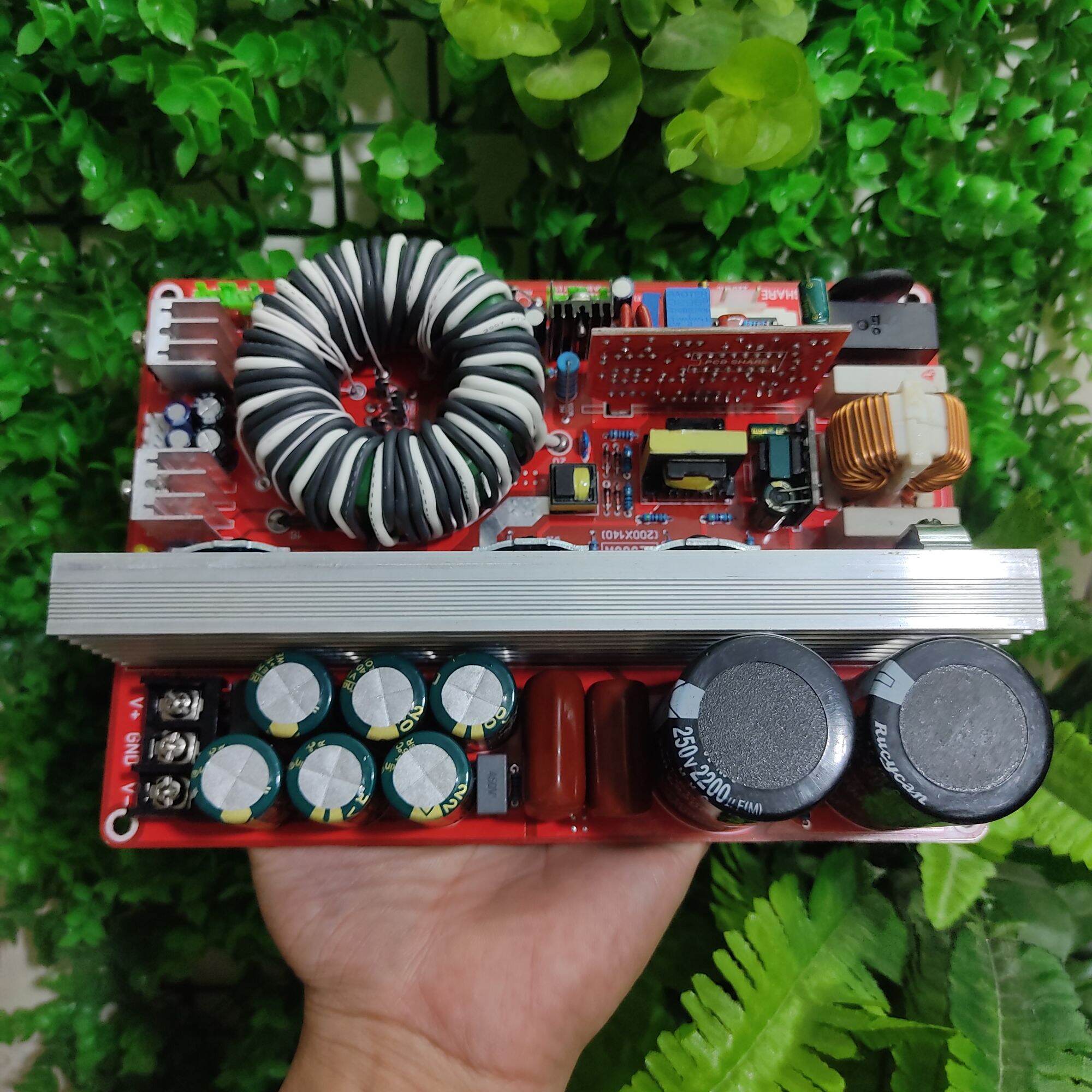 Nguồn xung công suất lớn thay thế cho cục đẩy (2500W RMS)