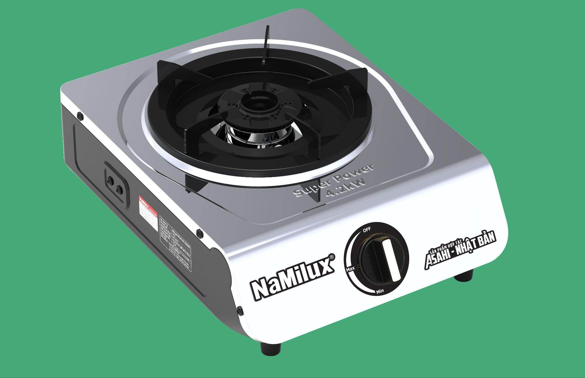 Bếp đơn cải tiến namilux sm3163aps sử dụng công suất 4.2kw