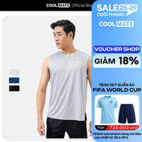 [GIÁ TỐT][OUTLET - KHÔNG ĐỔI TRẢ]Áo Tanktop thể thao Active logo co giãn, thấm hút, nhanh khô - Coolmate