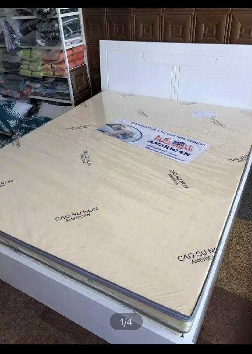 NệM Cao Su American 1M6 X 2M X 10cm( BH 15 năm)