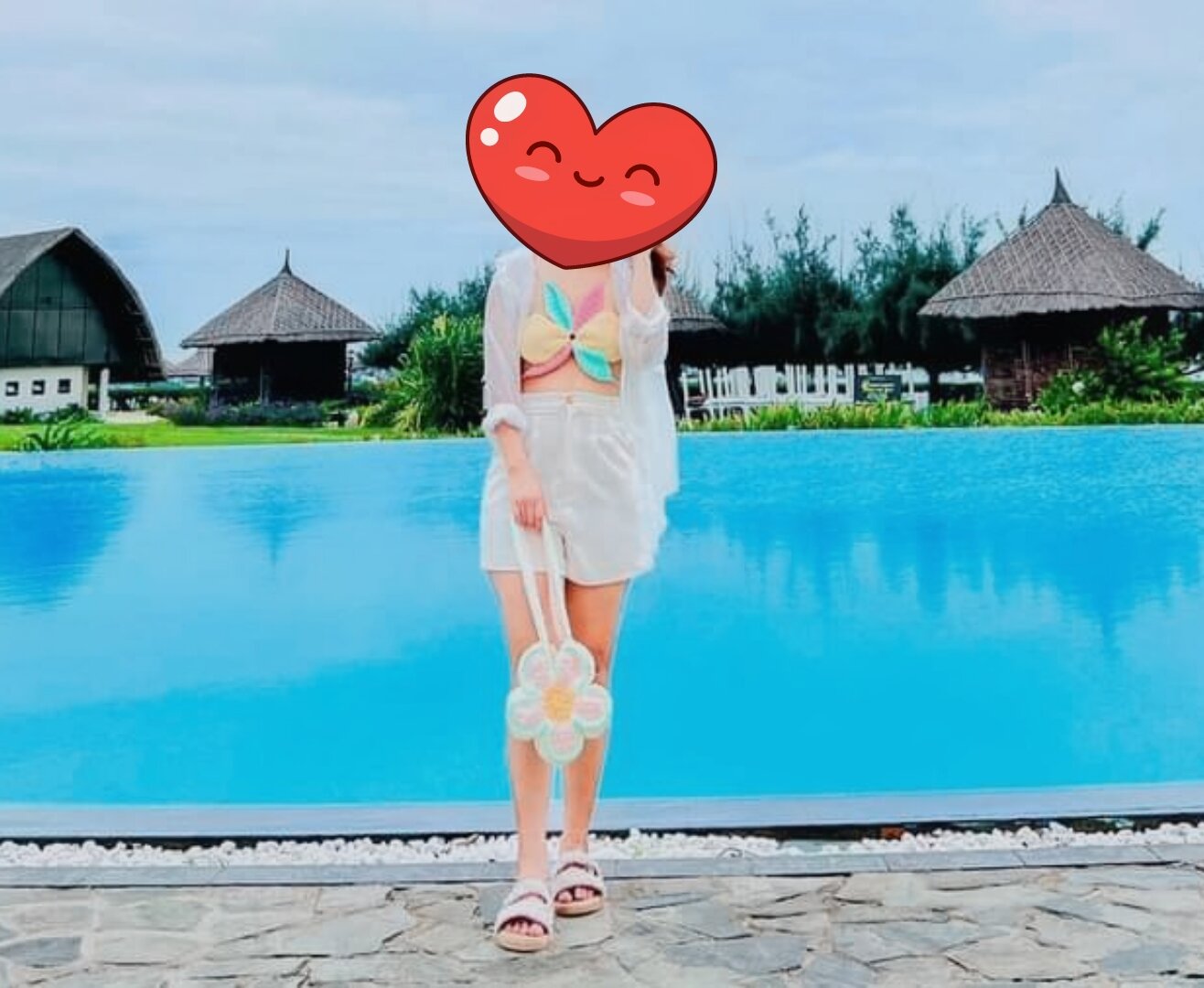 (Ảnh Thật) Túi Len Hoa - Bloom Flower Bag [ Màu và cách phối tùy chọn ]