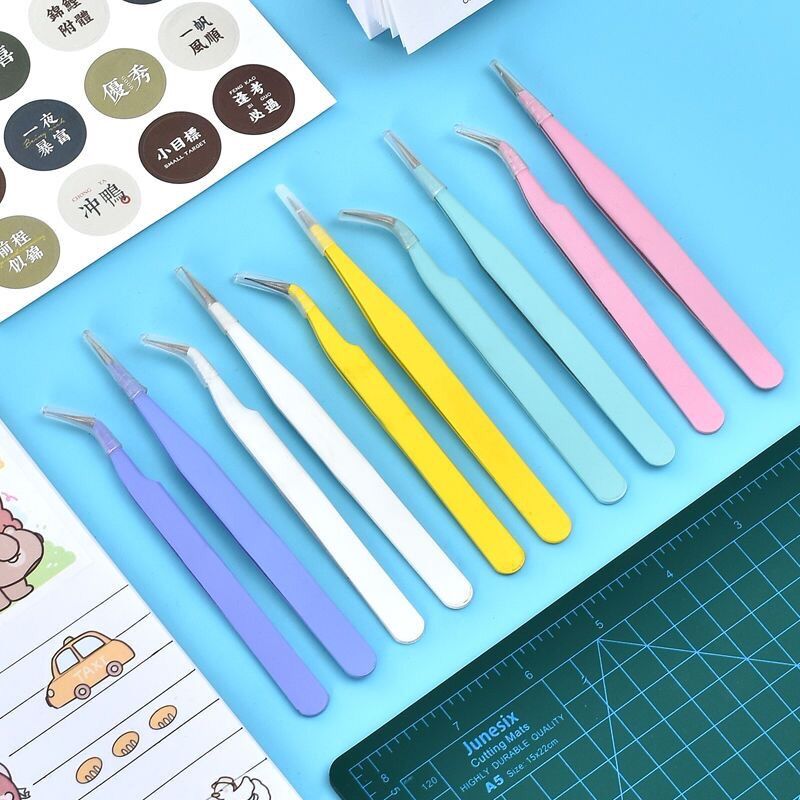 Nhíp gắp hình dán, làm diy