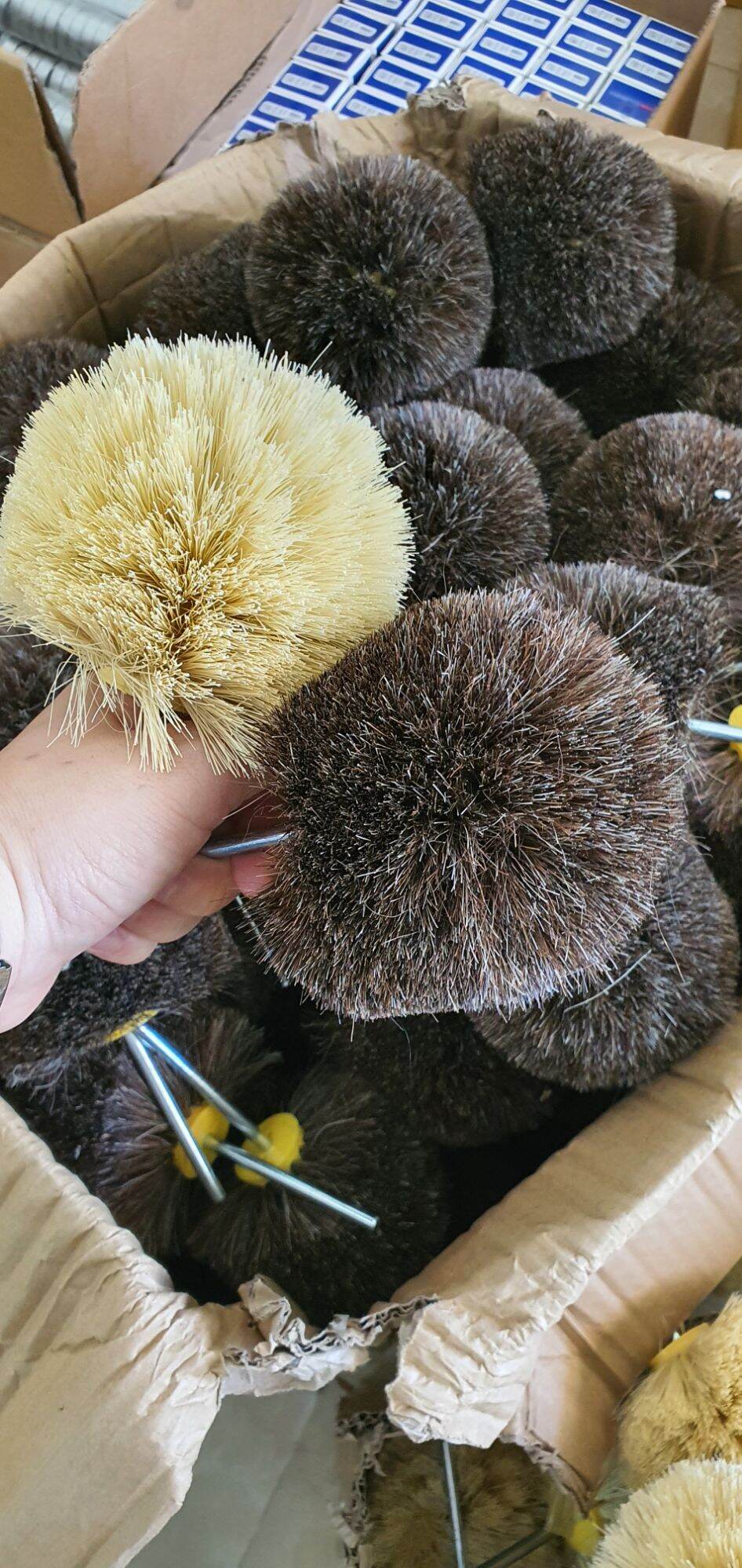 Chổi đánh bóng sợi tre, lông ngựa