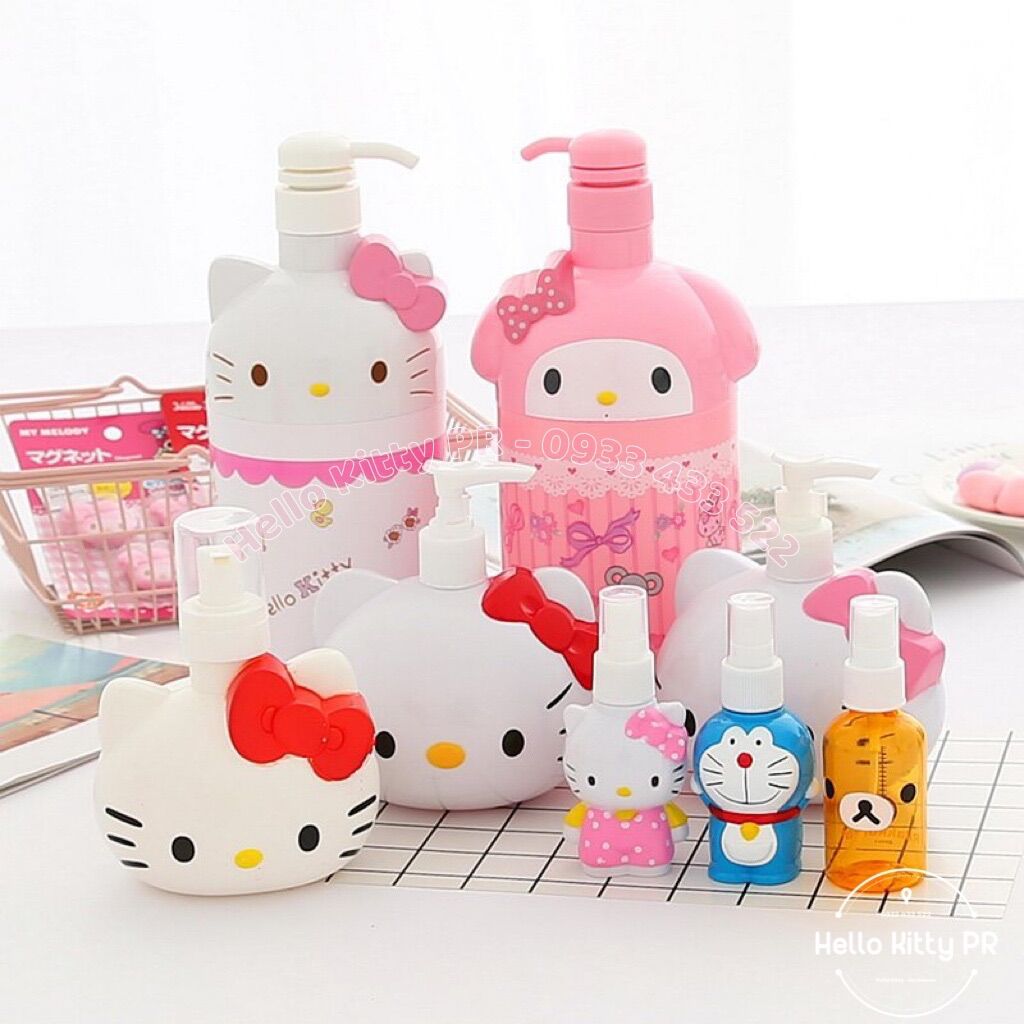 Bình chiết dung dịch Hello Kitty