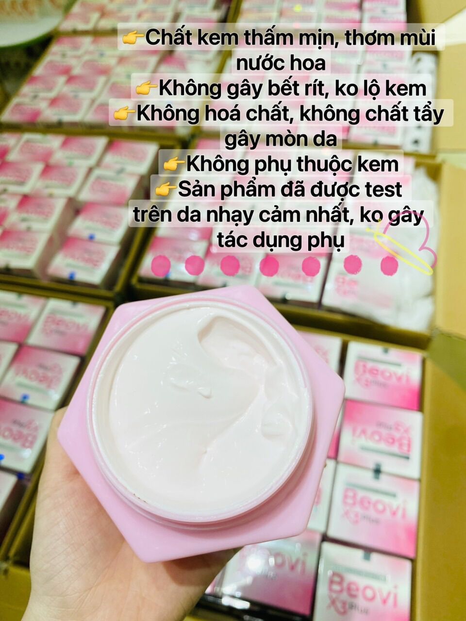 KEM BODY THU THUỶ BEOVI CÓ TEM CHECK