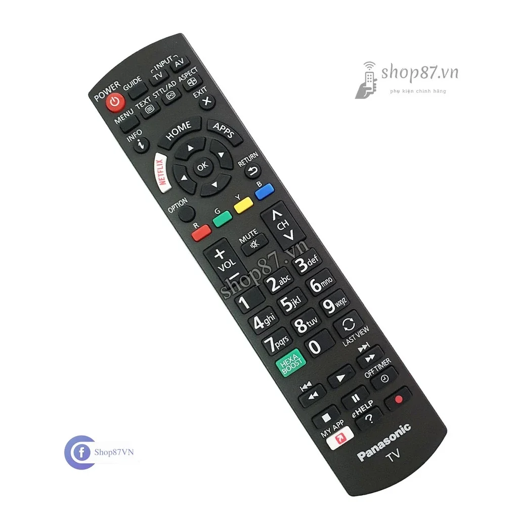Remote điều khiển TV Panasonic chính hãng