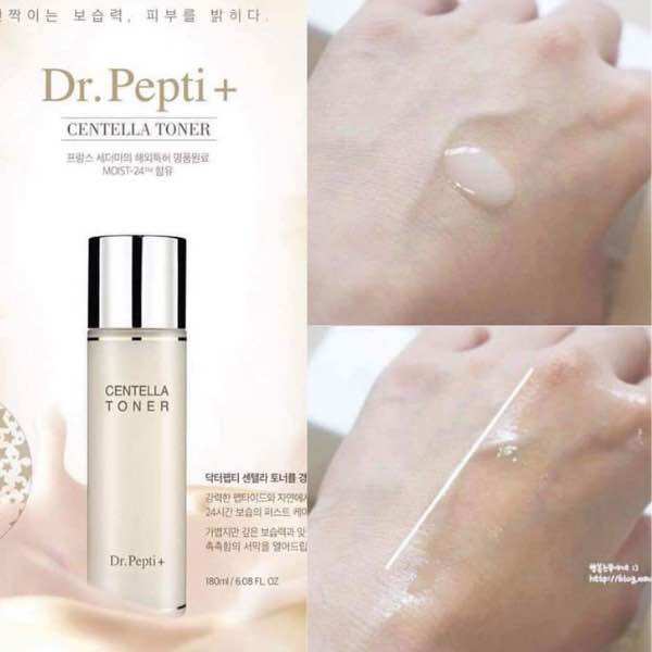 Toner dr pepti centella dưỡng trắng cân bằng độ PH
