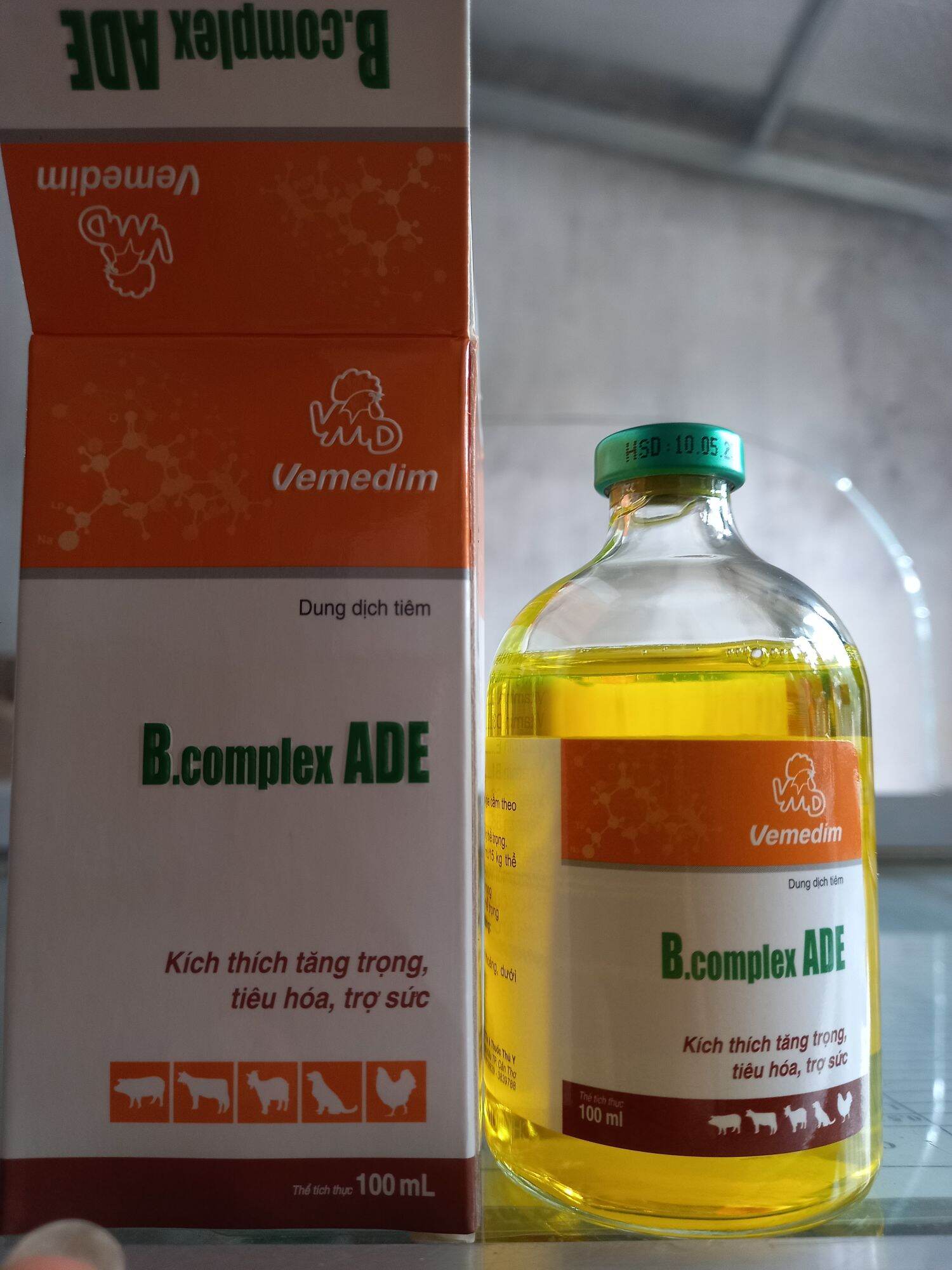 Bcomplex ADE 100ML Kích thích tăng trọng tiêu hóa, trợ sức