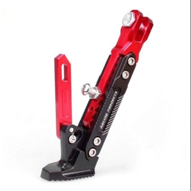 Chân chông tăng chỉnh cao thấp nhôm CNC gắn mọi dòng xe