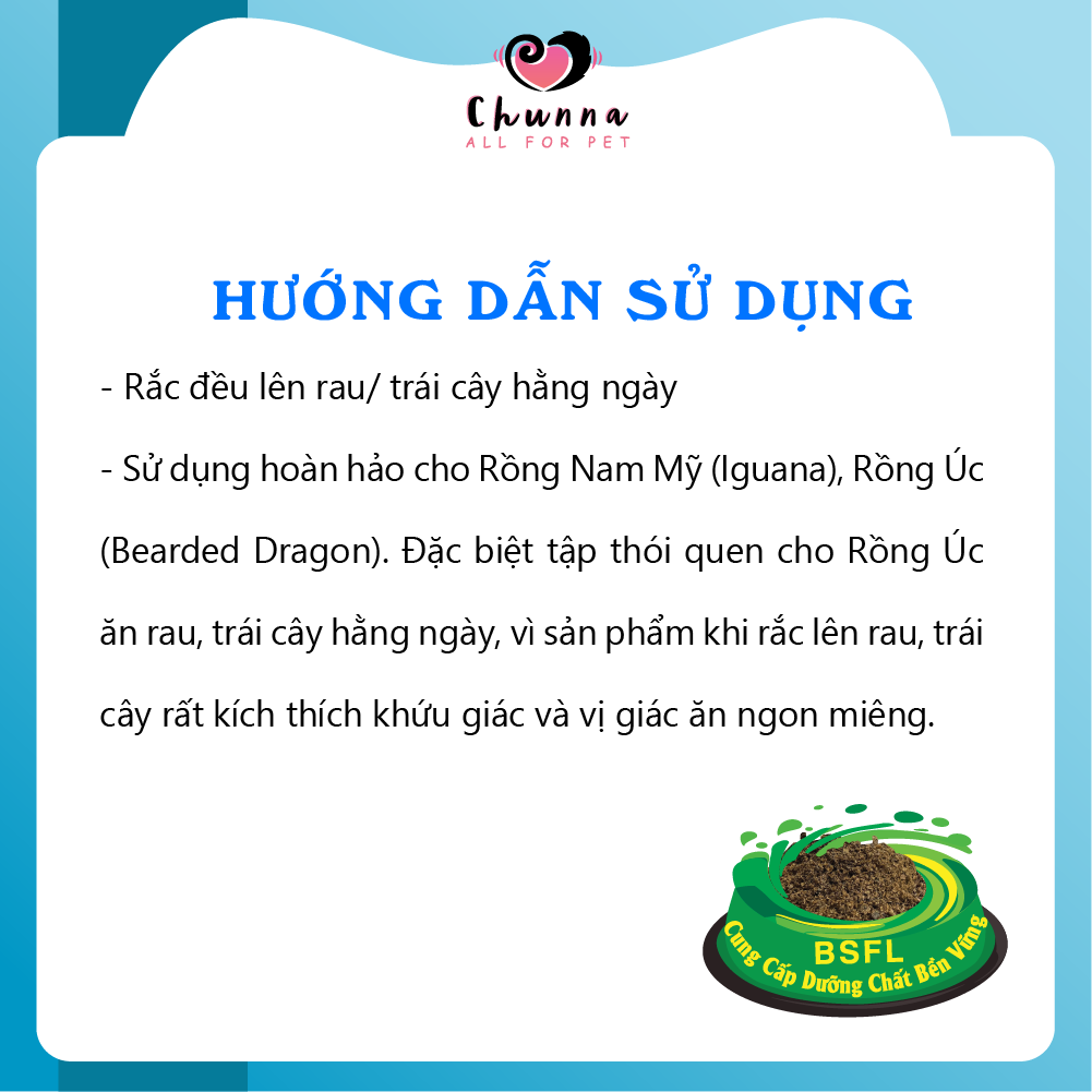 Thức ăn BÒ SÁT - Bổ sung dinh dưỡng