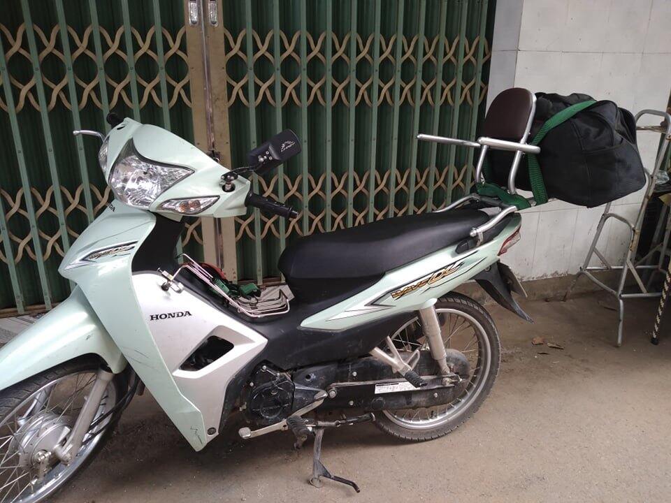 Baga phượt lắp cho xe wave @ 100