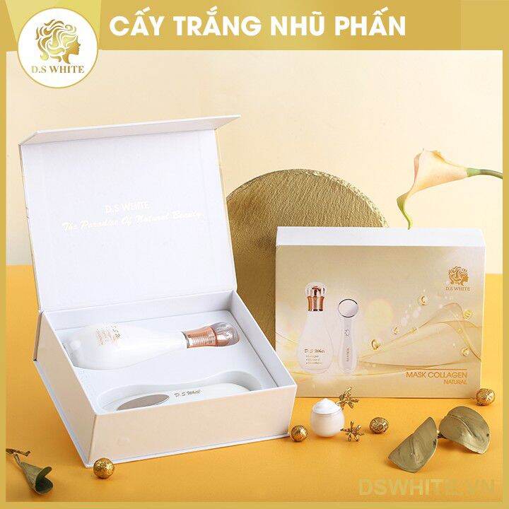 [HCM]Cấy Trắng Nhũ Phấn DS White