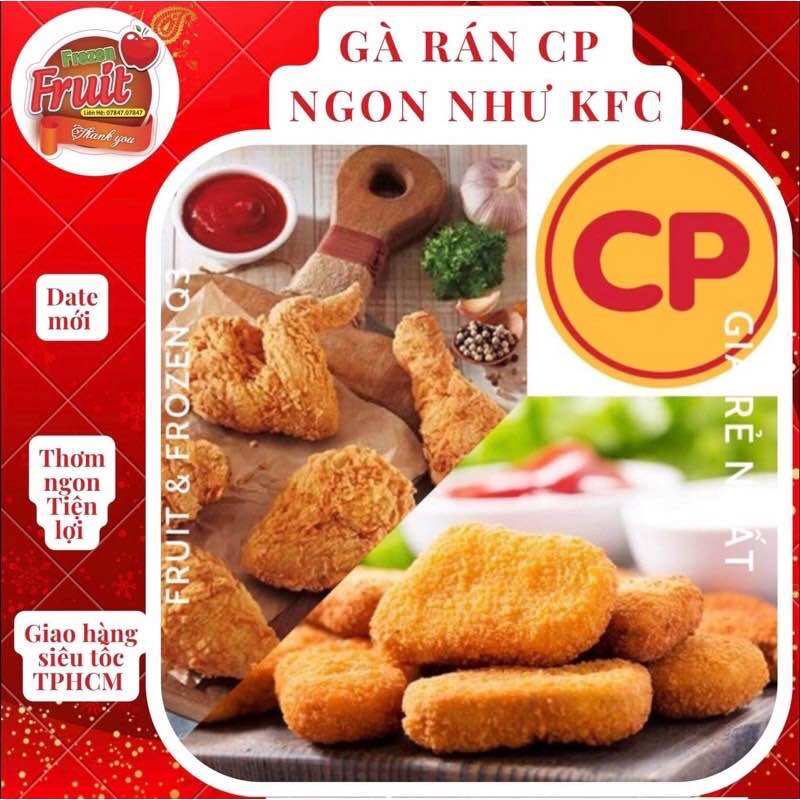 Gà cp chiên giòn siêu ngon tiện lợi