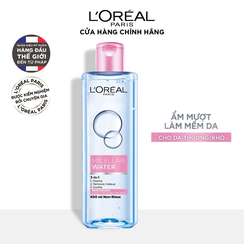 Nước tẩy trang Loreal Paris 400ml