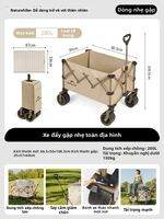 NatureHike | Xe Đẩy Dã Ngoại Dung Lượng Lớn