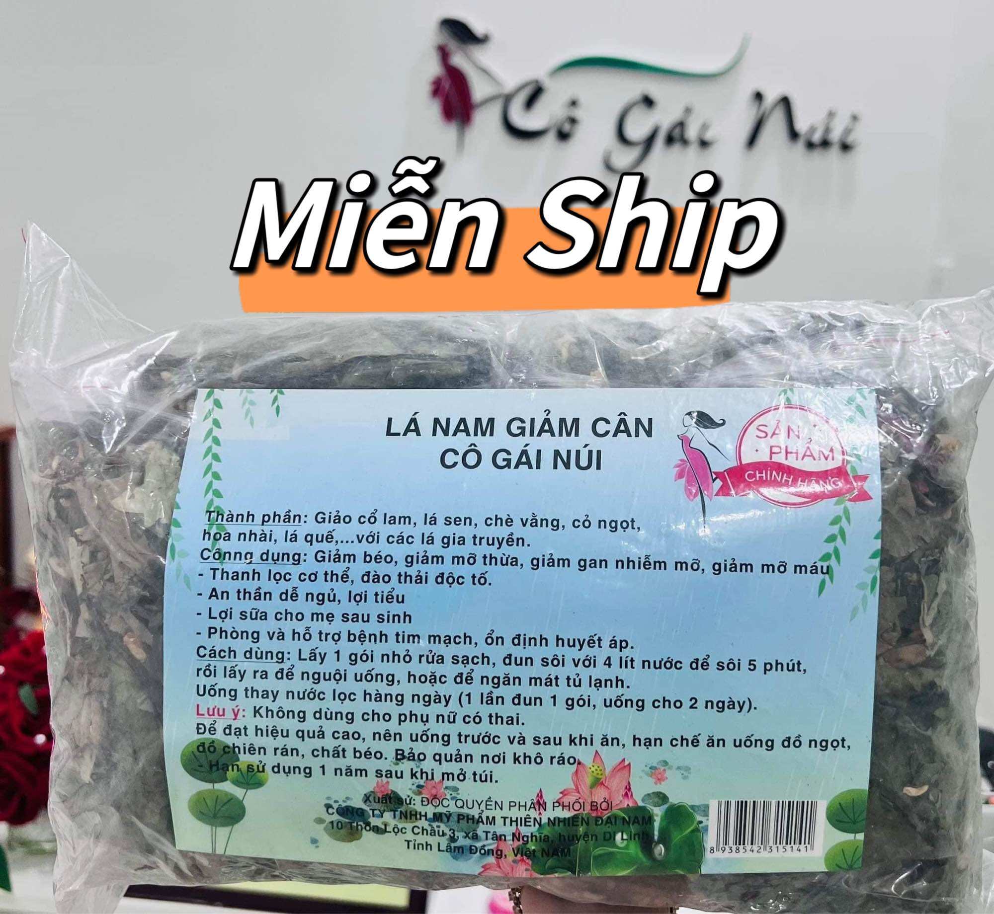 Lá nam giảm cân cô gái núi