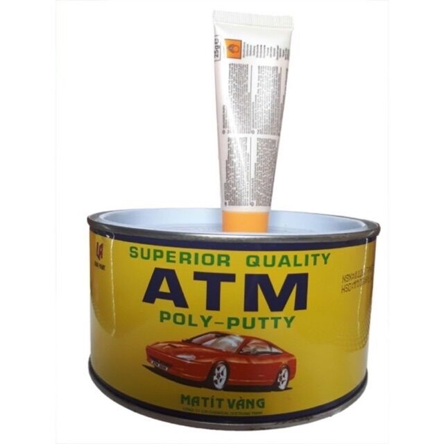 Bả matit vàng ATM ,Bột chét vàng ATM 1kg