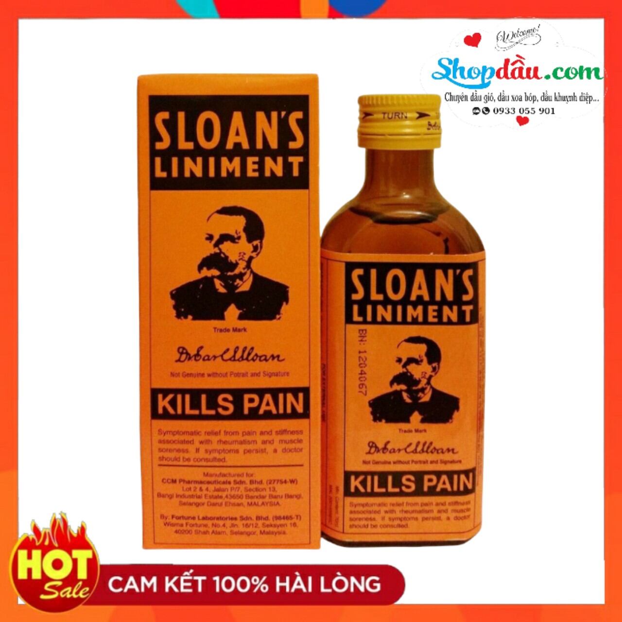 Dầu xoa bóp Sloan’s Liniment