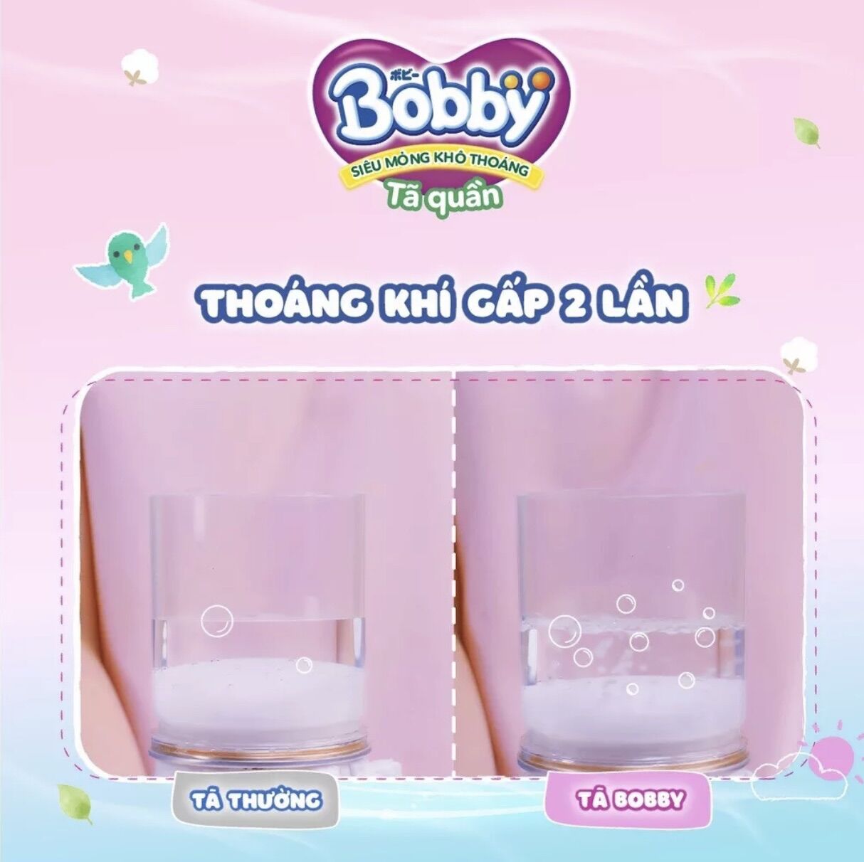 Tã quần bobby M74 +6/L68+6/XL62+6/XXL54+6