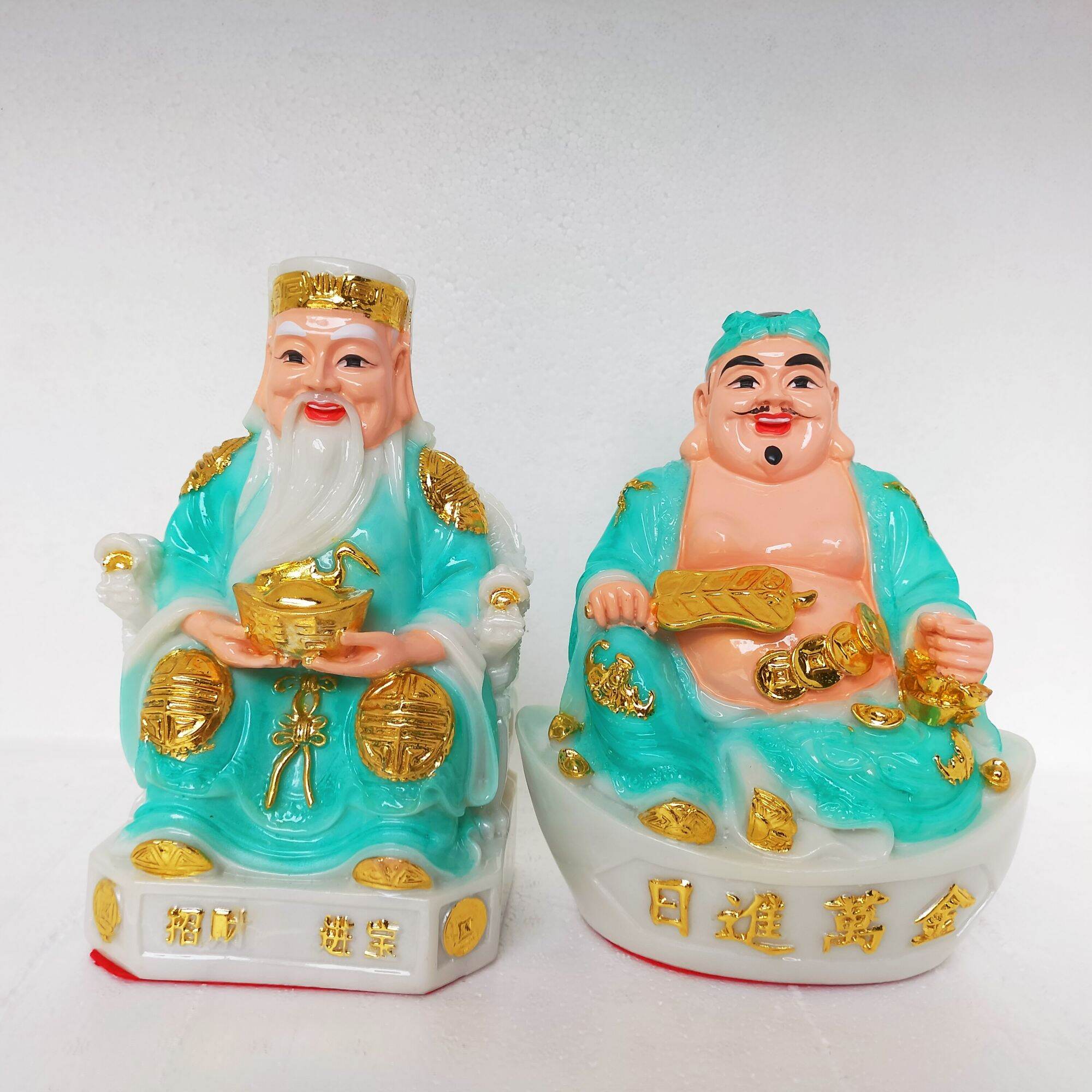 bộ tôn tượng thần tài thổ địa đá