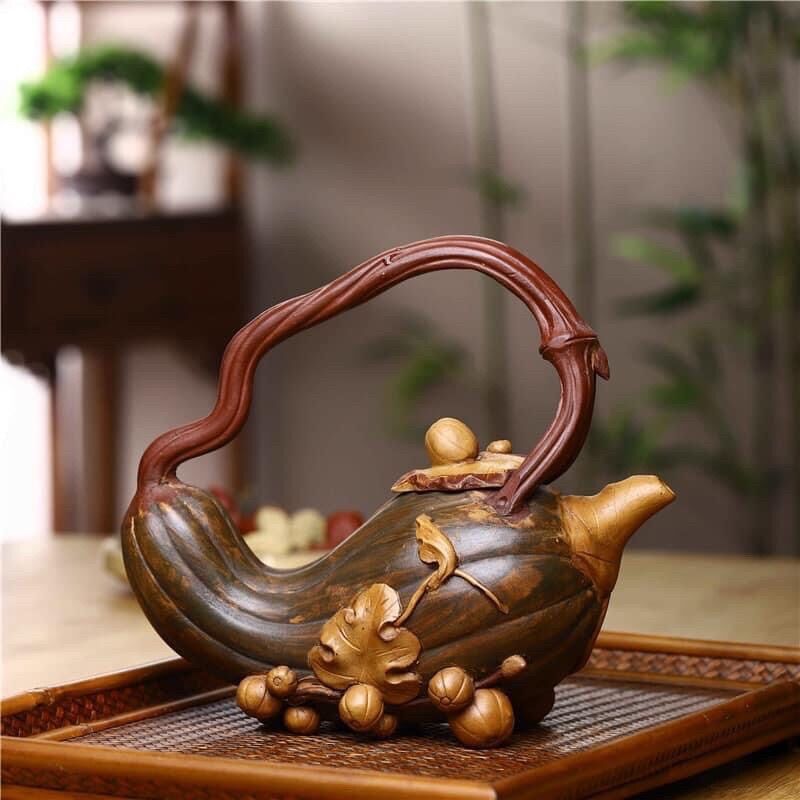 Ấm tử sa bí ngô đề lương