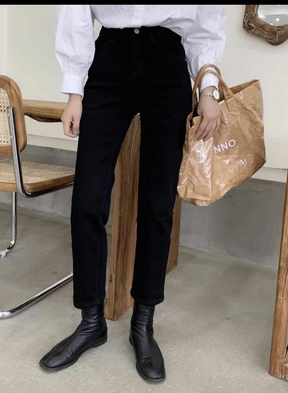 [BIGSIZE] Quần Jean baggy trơn BB