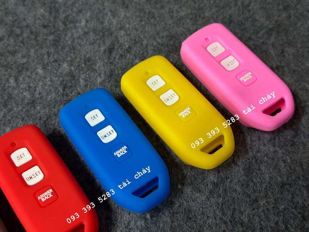 [ 1 CÁI ] BỌC CHÌA KHÓA SMARTKEY CAO SU 3 NÚT VARIO 125CC