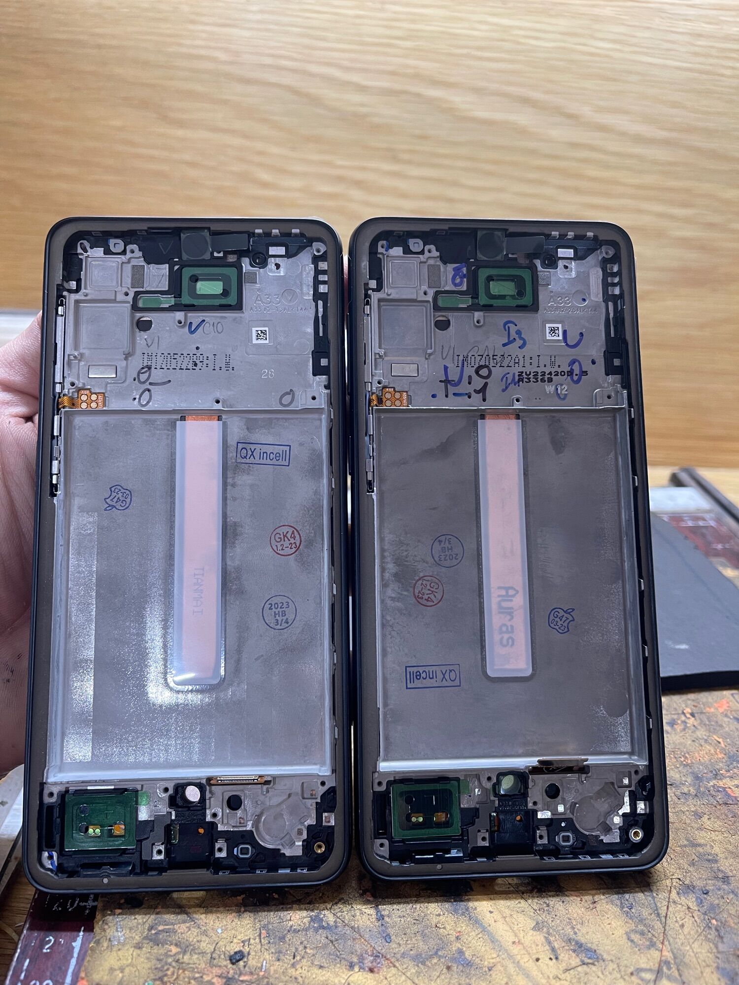 Màn hình Samsung A33 (QXK) Công nghệ