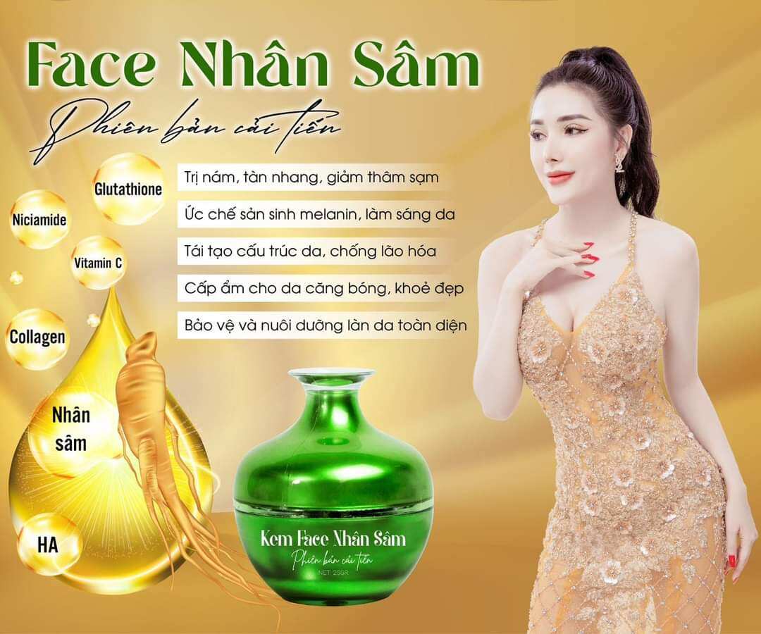 face sâm xanh ncollagen