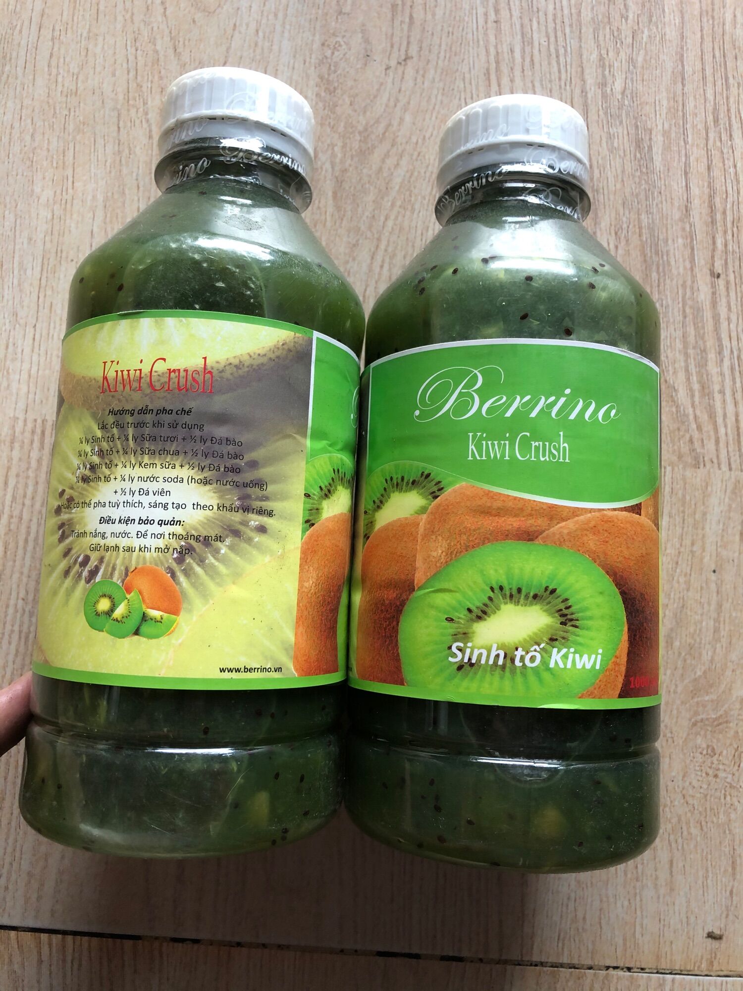 Sinh Tố KiWi Chai 1000ml