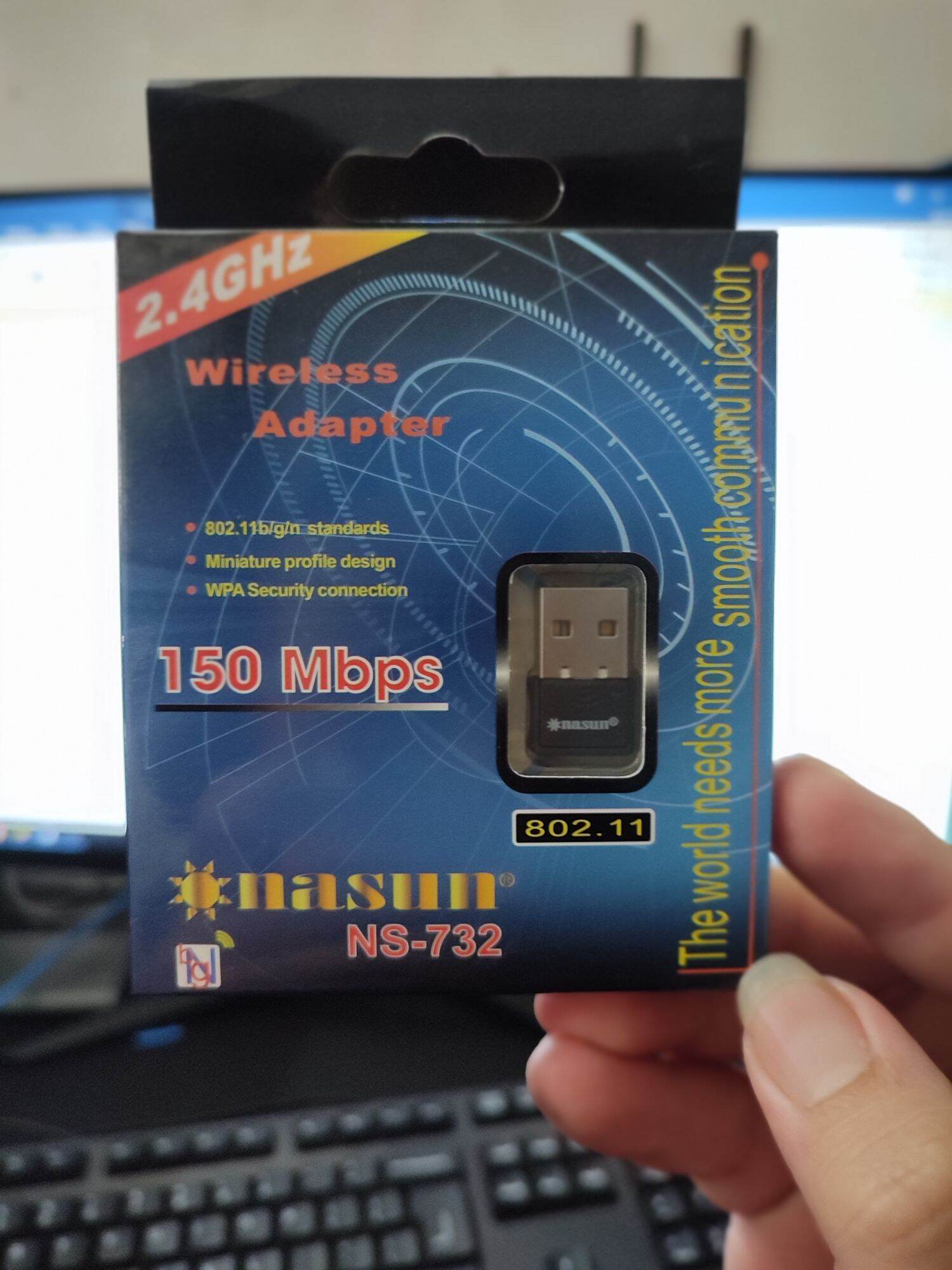 USB NASUN thu sóng wifi cho máy tính hàng Việt Nam chất lượng cao