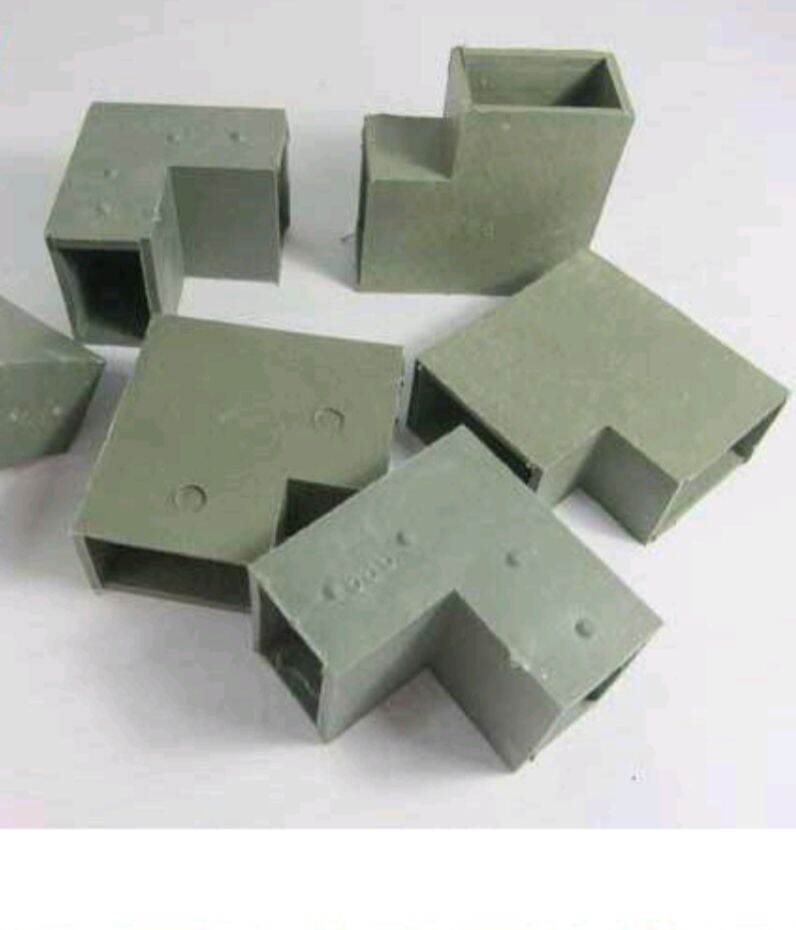 Ke nhựa bắt góc nhôm cỏ 1 gói 30 cái các loại.