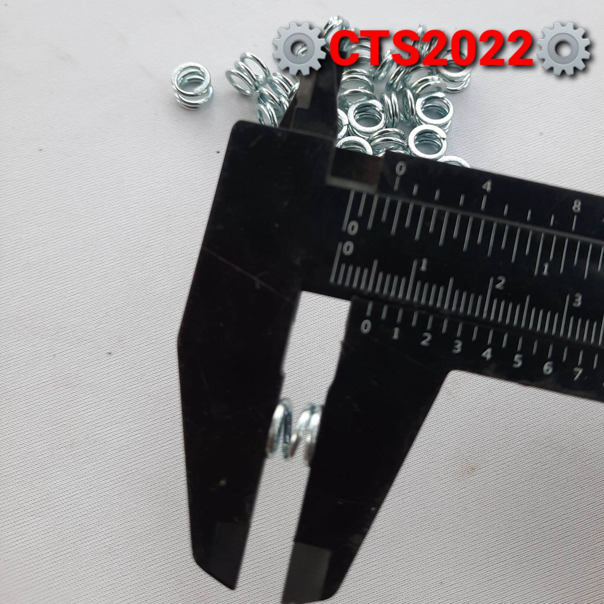 Lò xo nén phi 7.5mm sợi thép 1.0mm